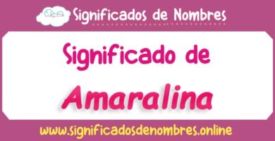 Significado de Amaralina