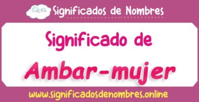 Significado de Ambar Mujer