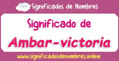 Significado de Ambar Victoria