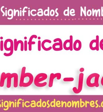 Significado de Amber Jael