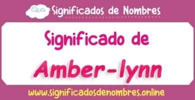 Significado de Amber Lynn