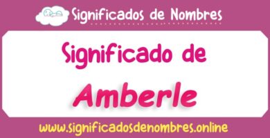 Significado de Amberle