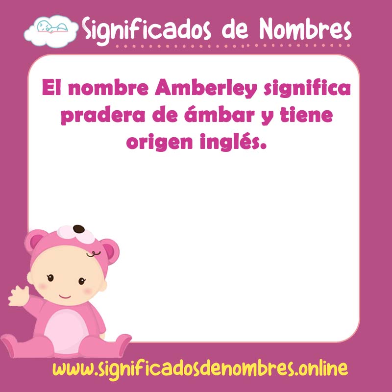 Significado y origen del nombre Amberley