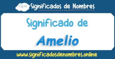 Significado de Amelio