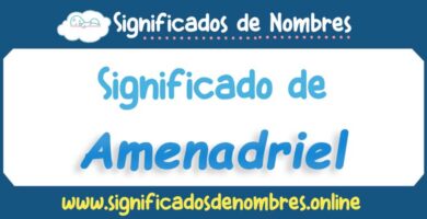 Significado de Amenadriel