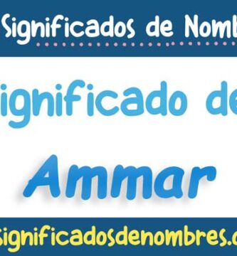 Significado de Ammar