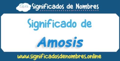 Significado de Amosis