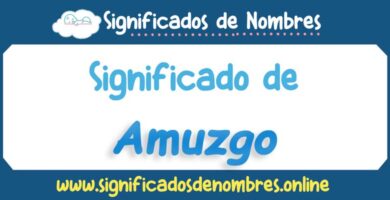 Significado de Amuzgo