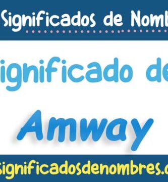 Significado de Amway