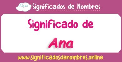 Significado de Ana