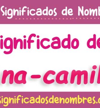 Significado de Ana Camila