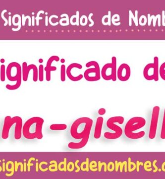 Significado de Ana Giselle