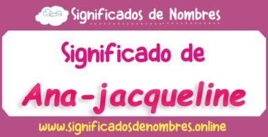 Significado de Ana Jacqueline
