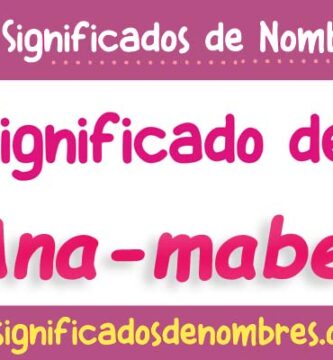 Significado de Ana Mabel