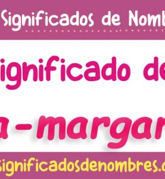 Significado de Ana Margarita
