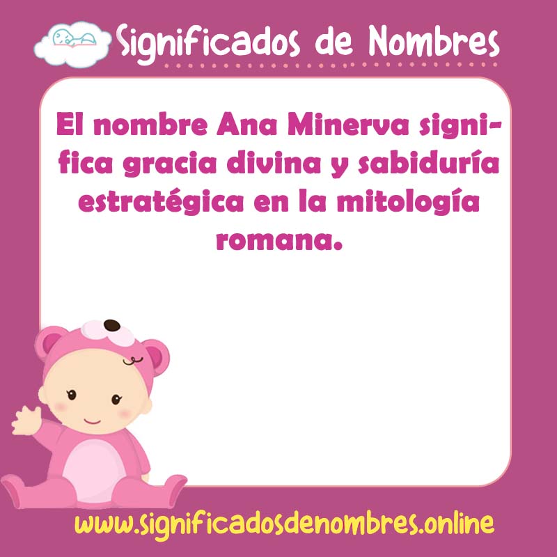 Significado y origen del nombre Ana Minerva