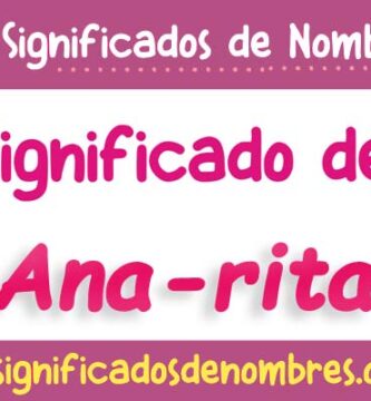 Significado de Ana Rita
