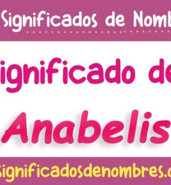 Significado de Anabelis