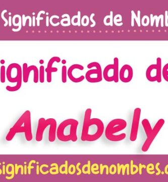 Significado de Anabely
