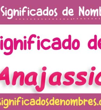 Significado de Anajassic