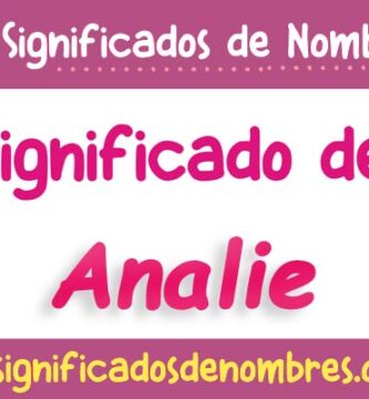 Significado de Analie