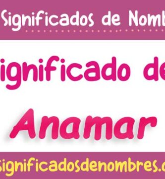 Significado de Anamar