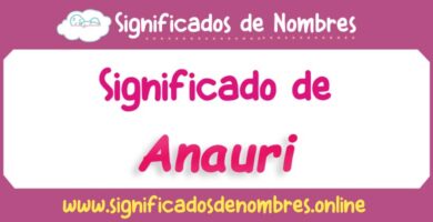 Significado de Anauri