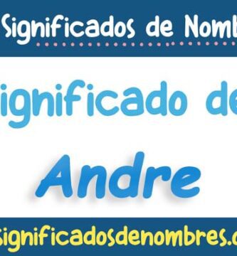 Significado de Andre