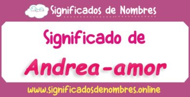 Significado de Andrea Amor