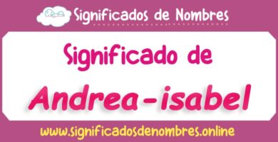 Significado de Andrea Isabel