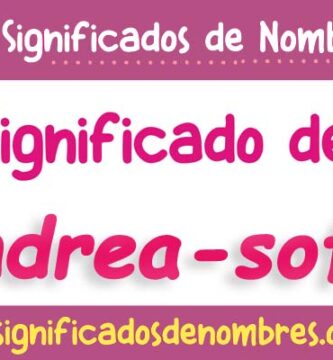 Significado de Andrea Sofia