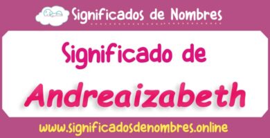 Significado de Andreaizabeth