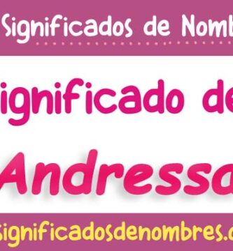 Significado de Andressa
