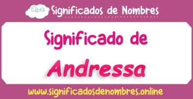 Significado de Andressa