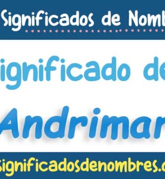 Significado de Andrimar
