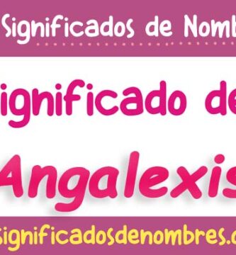 Significado de Angalexis
