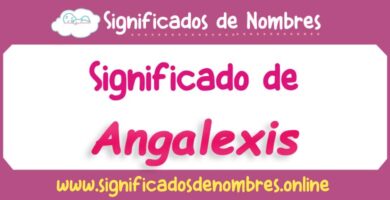 Significado de Angalexis