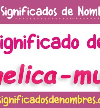 Significado de Angelica Mujer