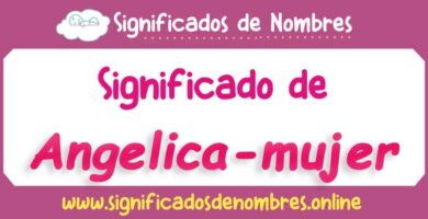 Significado de Angelica Mujer