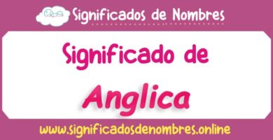 Significado de Anglica