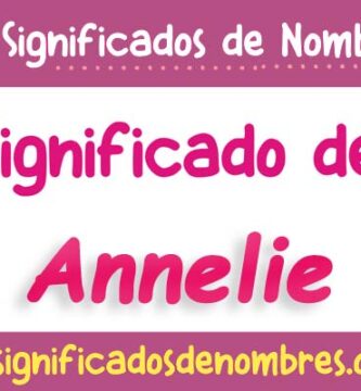 Significado de Annelie