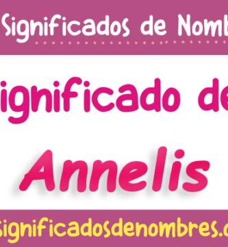 Significado de Annelis