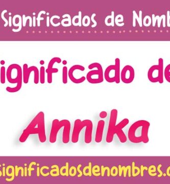 Significado de Annika