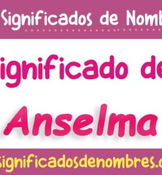 Significado de Anselma