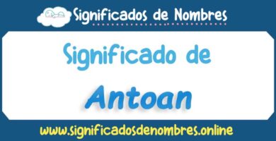 Significado de Antoan