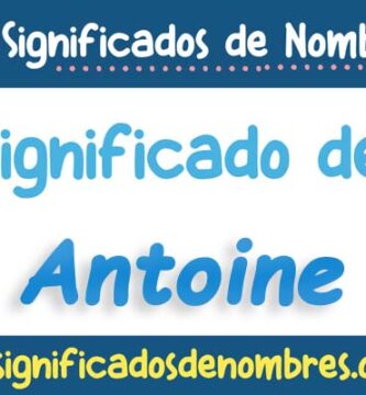 Significado de Antoine