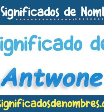Significado de Antwone