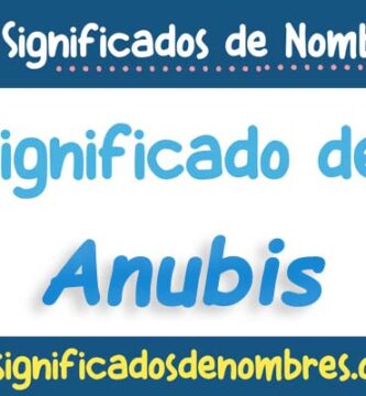 Significado de Anubis