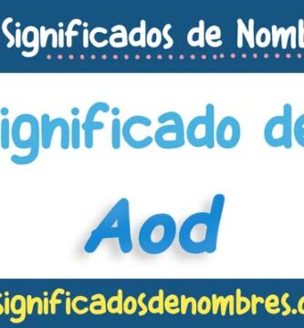Significado de Aod
