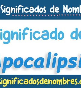 Significado de Apocalipsis